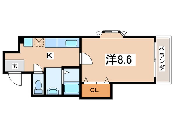 Arcadia Abenoの物件間取画像